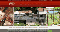 Desktop Screenshot of holiday-village-konavle.com