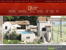 Tablet Screenshot of holiday-village-konavle.com